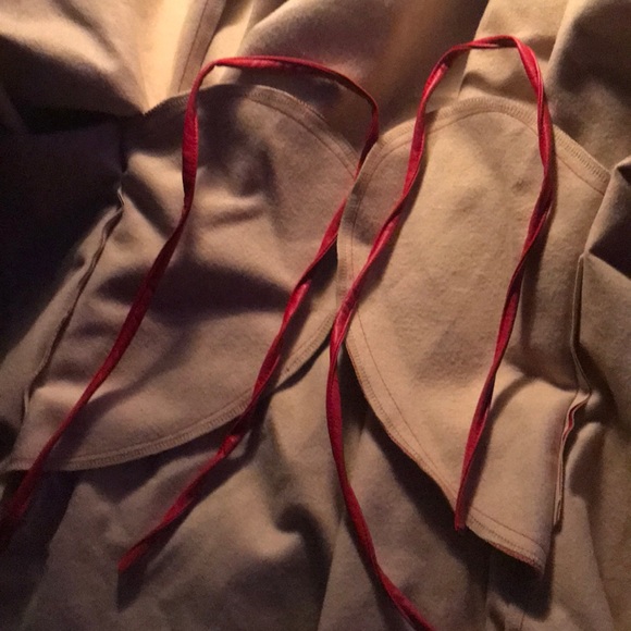 Multiverse red leather grommet belt jacket - Picture 8 of 8